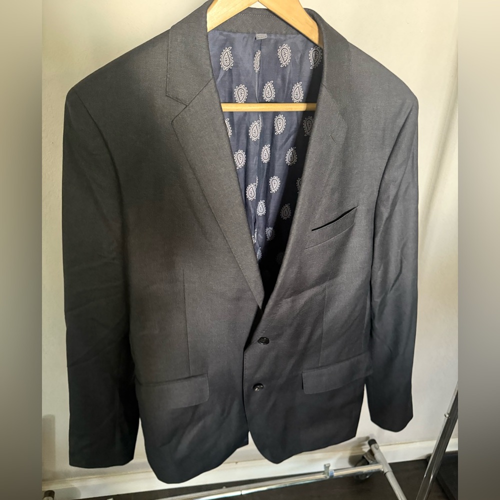 Bonobos Charcoal Gray Men's Blazer